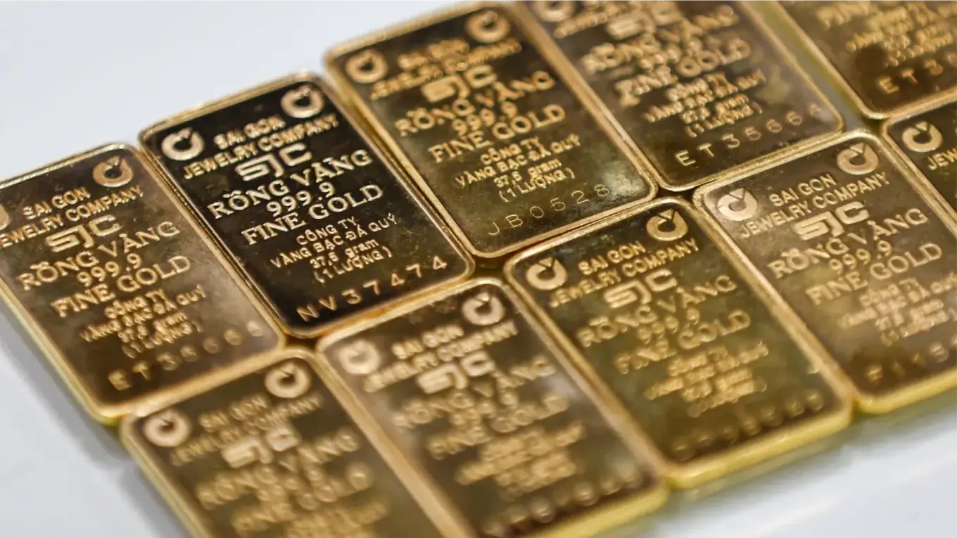 Giá vàng trong nước đảo chiều lao dốc